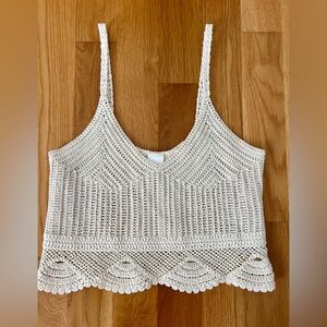 H&M Crochet Crop Top
